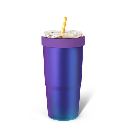🥤🥤To-Go Buddy - Universal Cup Insulator for to-go cups - Keeps Drinks Hot Cold 12+ Hours - Vacuum Insulated Tumbler