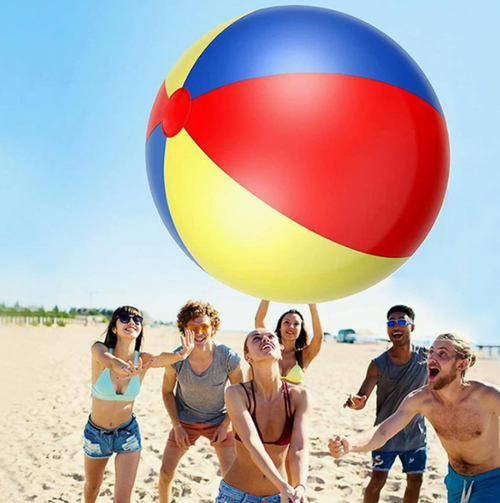 Large Inflatable Soccer Ball & Volleyball & beach ball