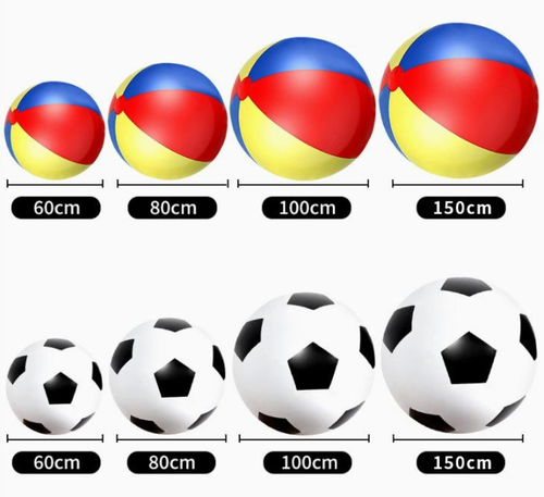 Large Inflatable Soccer Ball & Volleyball & beach ball