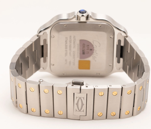 The renowned, luxurious Santos quartz watch