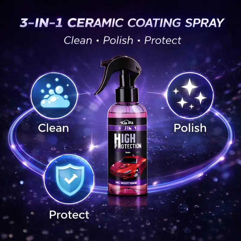 3 in 1 High Protection Car Coating Spray
