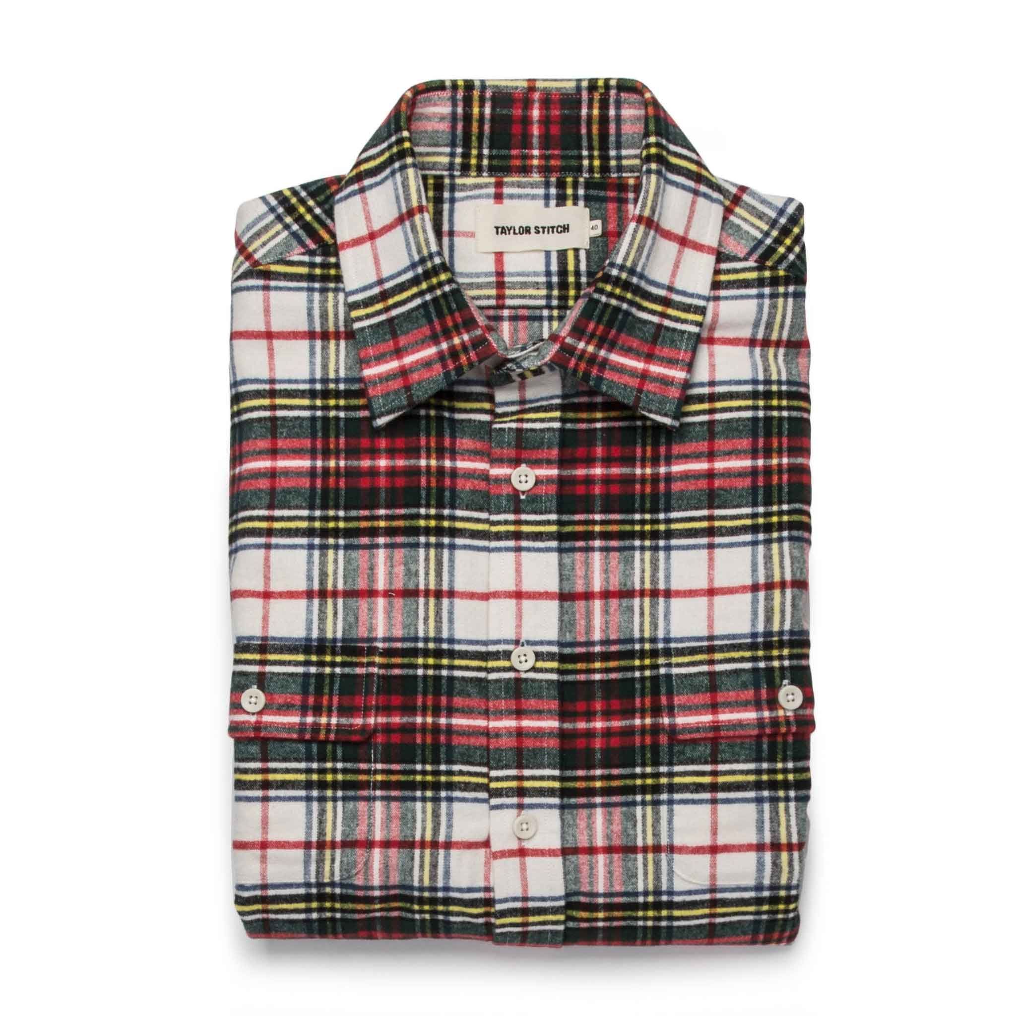 Wuecr Yosemite Shirt in White Tartan