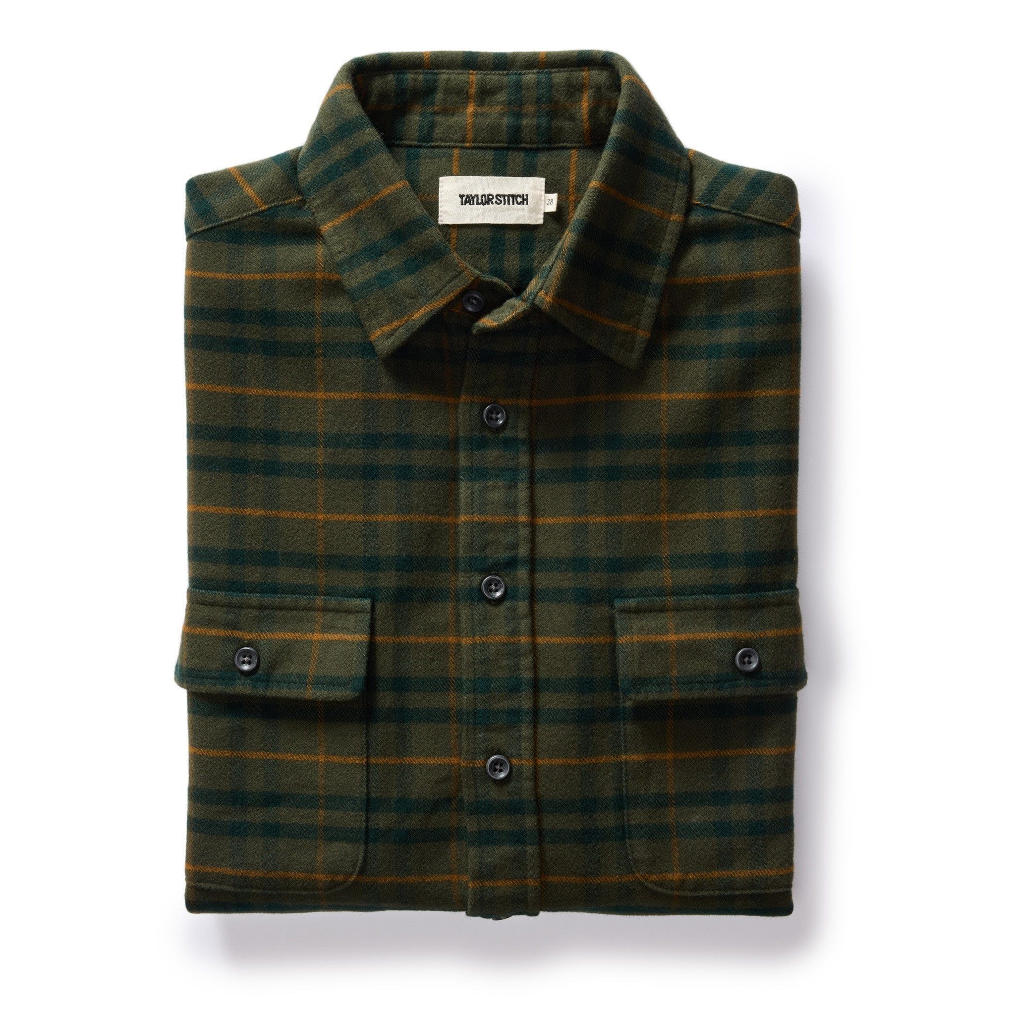 Wuecr Yosemite Shirt in Dark Forest Plaid