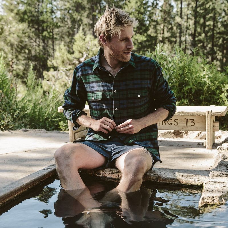Wuecr Yosemite Shirt in Blackwatch Plaid