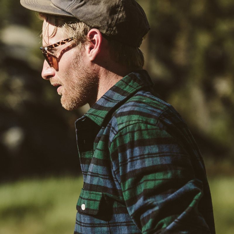 Wuecr Yosemite Shirt in Blackwatch Plaid