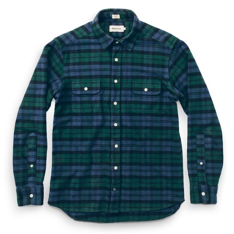 Wuecr Yosemite Shirt in Blackwatch Plaid