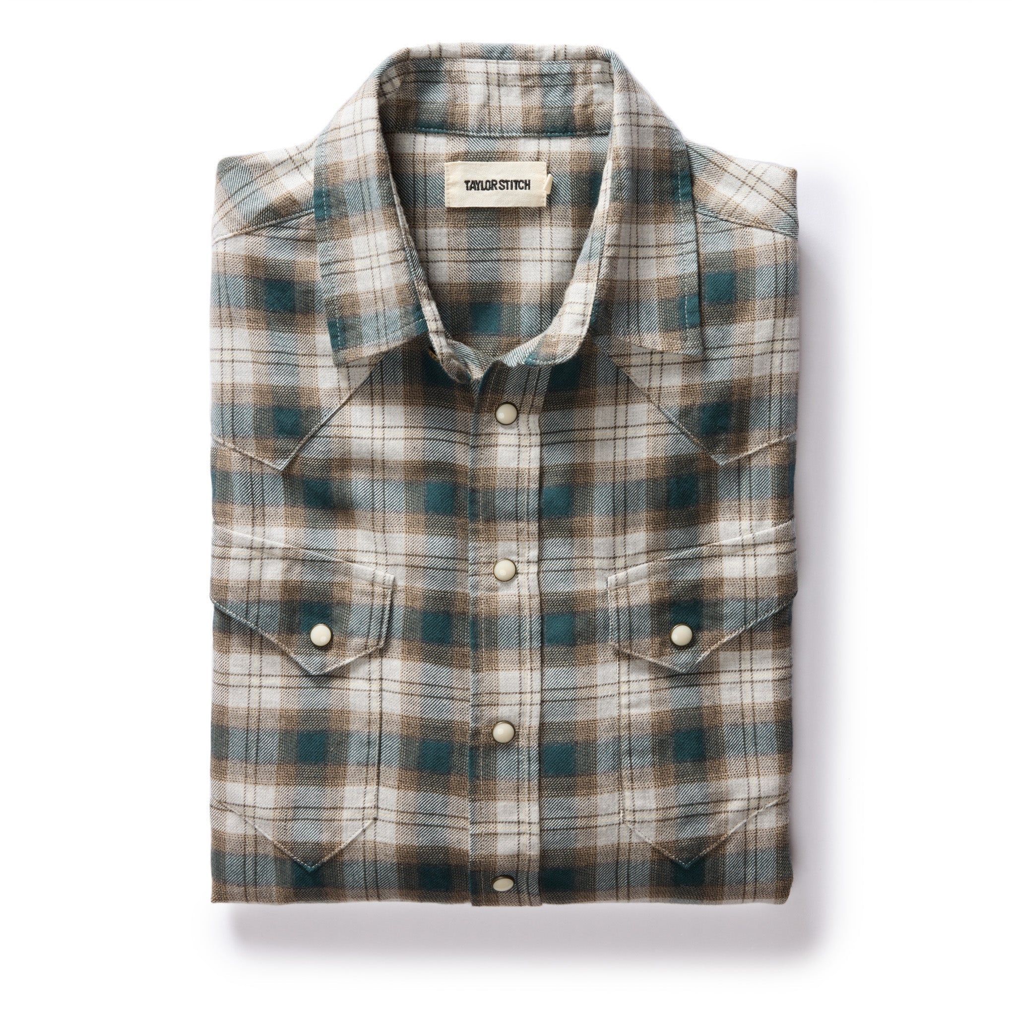 Wuecr Western Shirt in Wetland Plaid