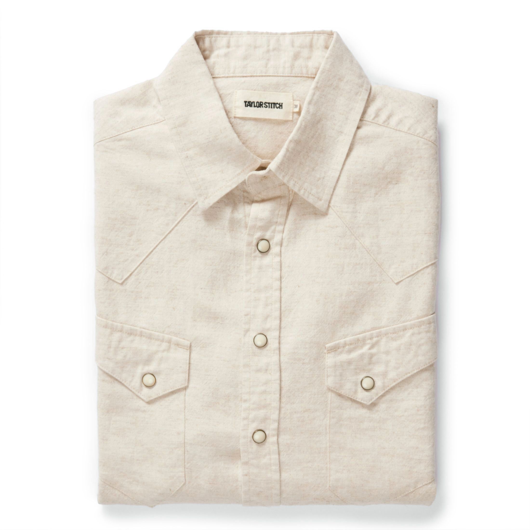 Wuecr Western Shirt in Natural