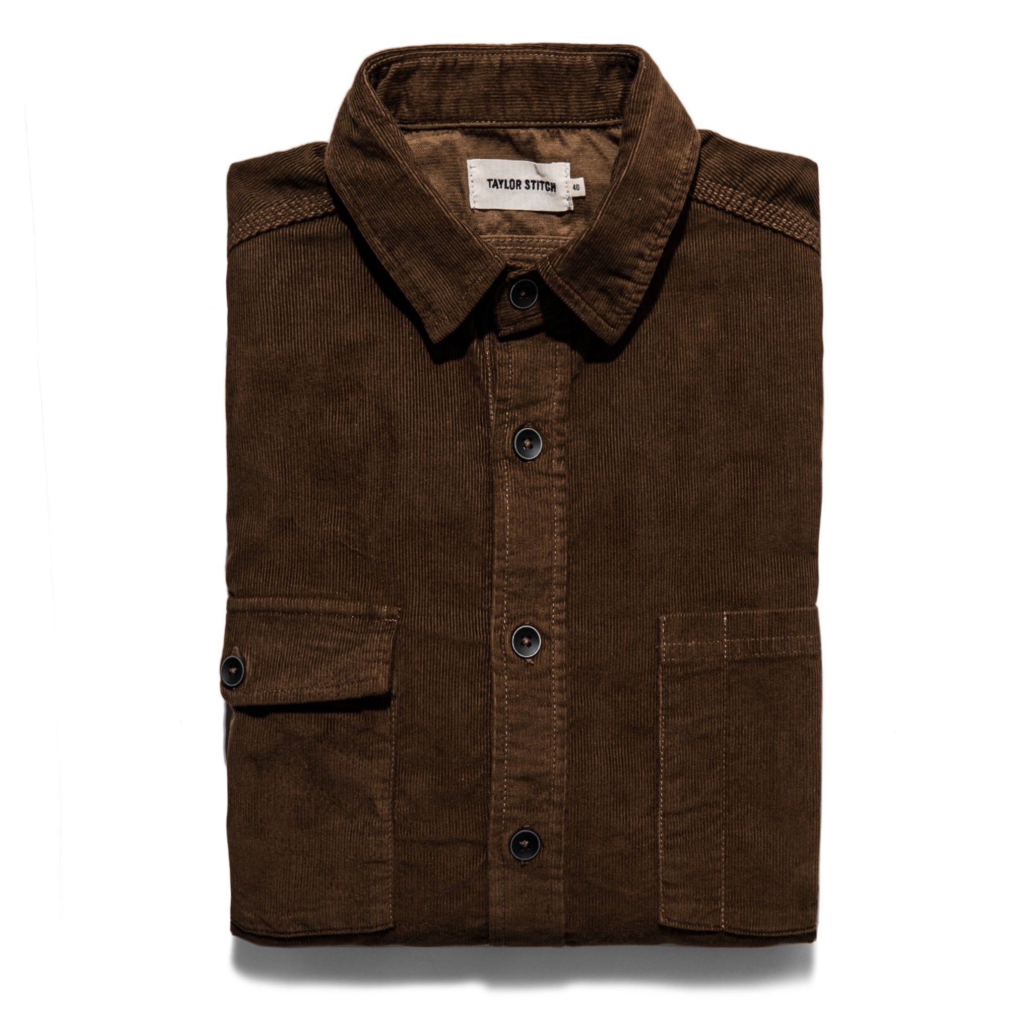 Wuecr Utility Shirt in Tobacco Cord