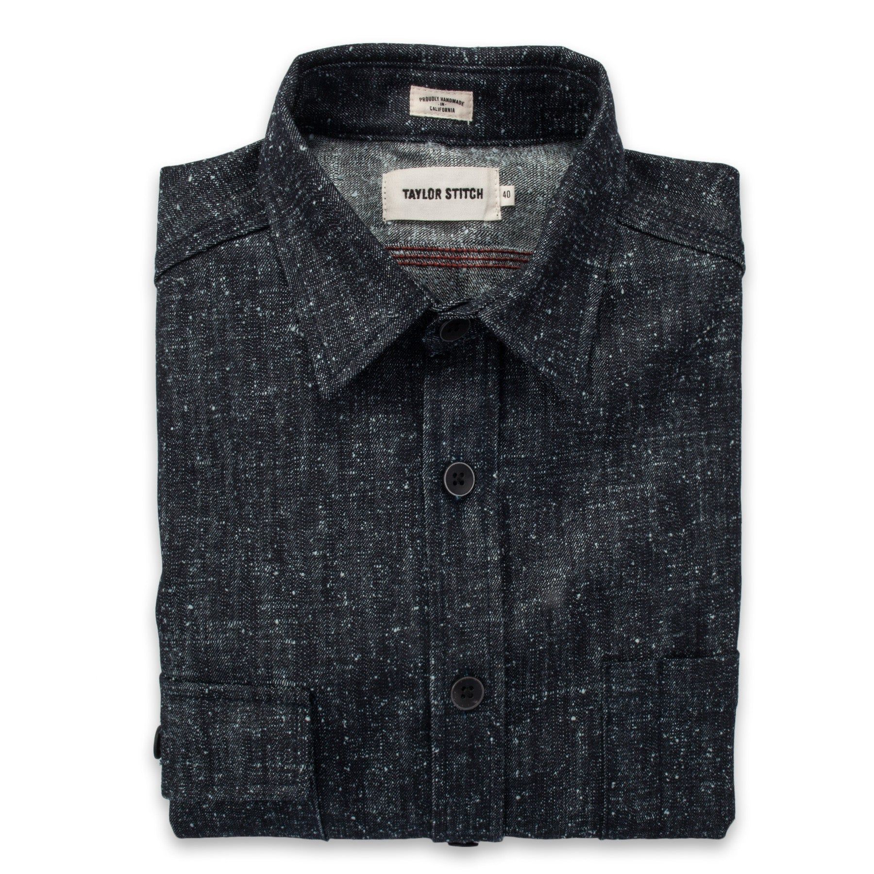 Wuecr Utility Shirt in Heavy Slub Denim