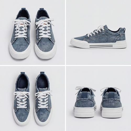 Mens Lightweight Breathable Casual Canvas Shoes