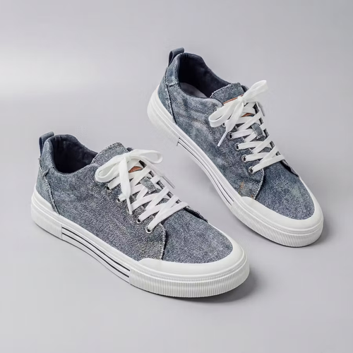 Mens Lightweight Breathable Casual Canvas Shoes