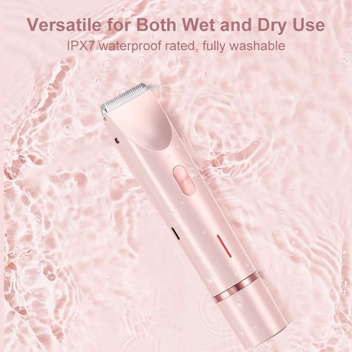 Women's Dual-Head Hair Remover, Electric Bikini Trimmer & Shaver
