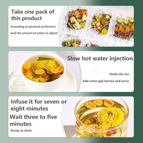 Dandelion & Goji Berry Herbal Tea (10g × 12 Packs) — Fresh Blend Supporting Kidney & Liver Health, Aids Weight Loss, Bulk-Style Bags