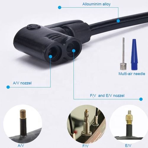 Foot-Operated High-Pressure Portable Air Pump — Universal Inflator for Basketballs, Bicycles, Electric Scooters, and Cars