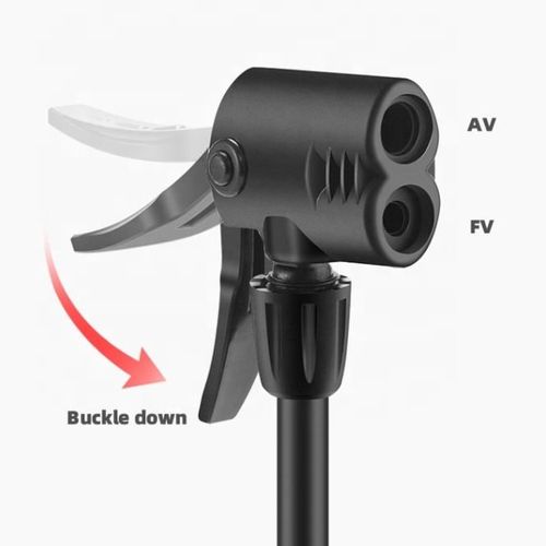 Foot-Operated High-Pressure Portable Air Pump — Universal Inflator for Basketballs, Bicycles, Electric Scooters, and Cars