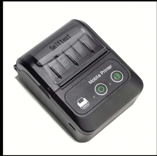 Portable 58mm Thermal Receipt Printer, Bluetooth & USB Connection with Built-in Battery