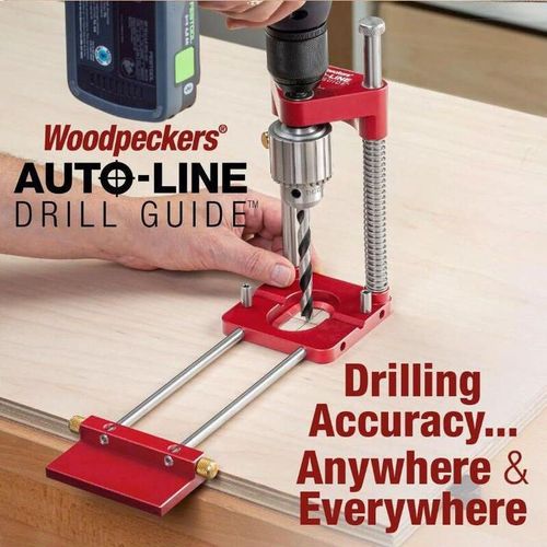 Portable Woodworking Positioner, Drilling Alignment Fixture for DIY & Home Use
