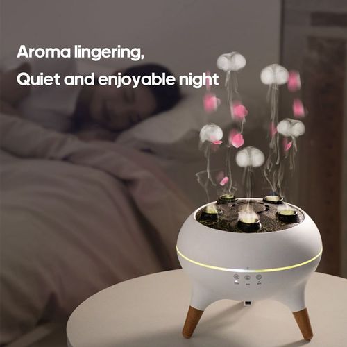 New Dynamic Jellyfish Aroma Diffuser — 250ml Portable Ultrasonic Air Humidifier for Home