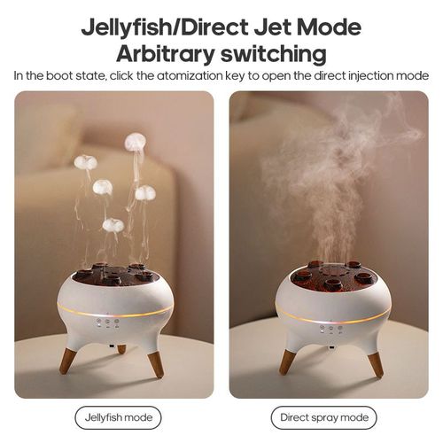 New Dynamic Jellyfish Aroma Diffuser — 250ml Portable Ultrasonic Air Humidifier for Home