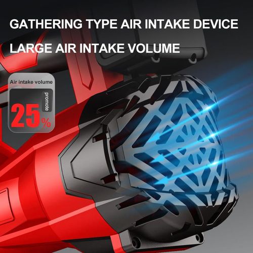 High-Power Cordless Lithium Blower — 2-in-1 for Industrial & Home Use, Compact Handheld Design for Leaves, Snow, Dust & Debris