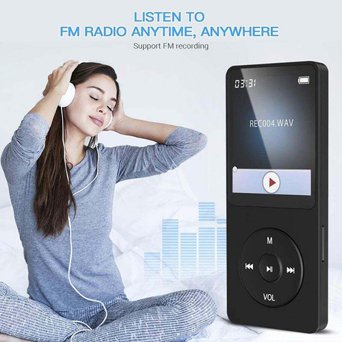 Portable player with 1.8-inch thin-film transistor display, portable music player, lossless video recorder, FM radio, video support, TF card, MP3 player