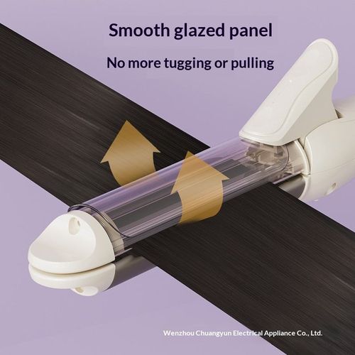 2-in-1 Hair Curler and Straightener: Ionic, Hair-Protecting, Anti-Scald Styling Tool for Curling and Straightening