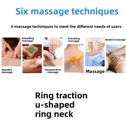 Electric Pulse Neck Massager  | Cervical Massager with Extra Massage Pads | 6 Massage Modes Magnetic Therapy, Rechargeable Portable Massager for Neck, Back, Waist, Arms & Legs