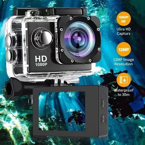 A7 Waterproof HD Sports Action Camera – For Diving, Cycling, and Off-Roading