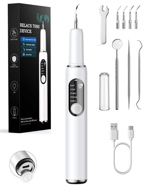 Home Ultrasonic Electric Teeth Cleaning Instrument, Daily Oral Care Tool