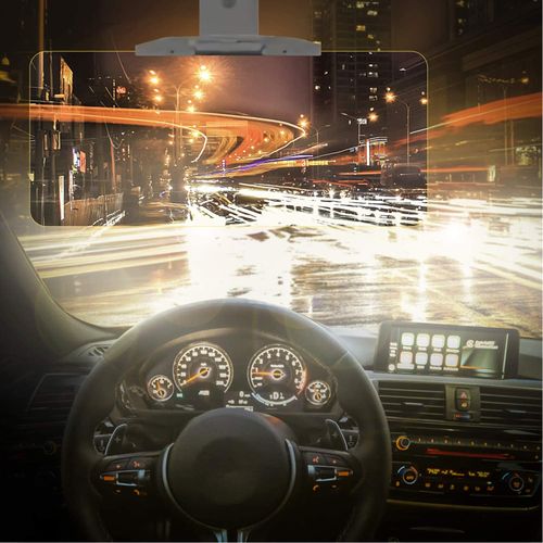 Car anti-glare sun visor with anti-glare function for both day and night use, car night vision, and strong light protection.