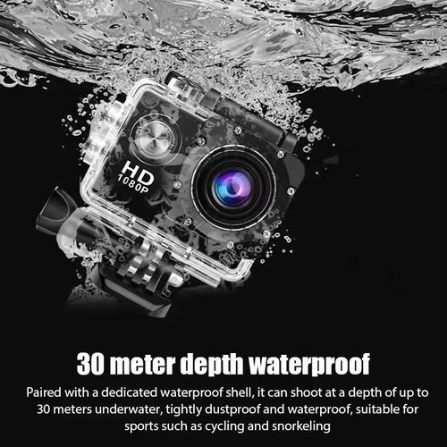 A7 Waterproof HD Sports Action Camera – For Diving, Cycling, and Off-Roading