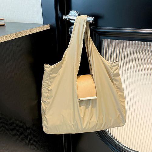 Foldable Eco Cloth Bag Keychain Purse, Portable Shopping Tote Bag Key Ring Accessory