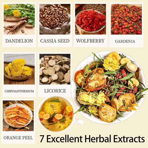 Dandelion & Goji Berry Herbal Tea (10g × 12 Packs) — Fresh Blend Supporting Kidney & Liver Health, Aids Weight Loss, Bulk-Style Bags