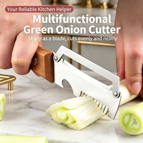 Wood Handle 3-in-1 Peeler & Grater, Kitchen Gadget for Potato, Carrot, Cucumber