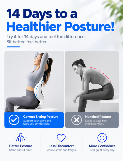 Sit Better, Feel Better — Everyday Posture Support