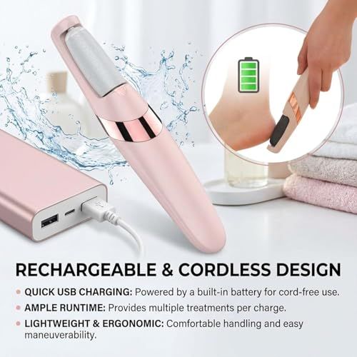 > 12-in-1 Rechargeable Electric Callus Remover Foot Pedicure Kit | Shipped From Dar Warehouse, Free Shipping & Cash On Delivery