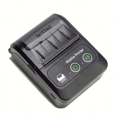 2-Inch 58mm Paper Width Portable Mini Thermal Receipt Printer — Bluetooth & USB Interface with Battery for Takeout, Cashier & Retail POS
