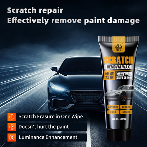 Car Scratch Remover Paste – Deep Scratch Repair Compound and Polishing Wax for Vehicles
