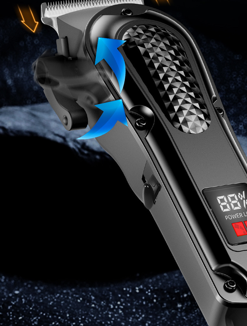 Professional Cordless Hair Clipper | Rechargeable Barber Trimmer
