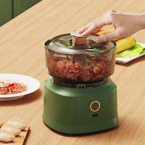 Multifunctional Cordless Electric Kitchen Processor – Meat Grinder, Garlic Chopper, and Baby Food Maker for Home Use
