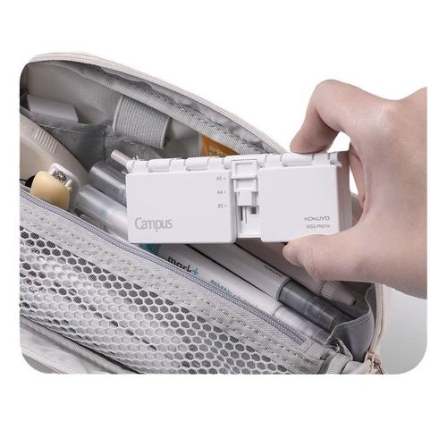 8-Hole Metal Binder Hole Puncher (6mm Hole Diameter) — Compact & Portable Manual Punch for A5, B5 & A4 Paper and Office Documents