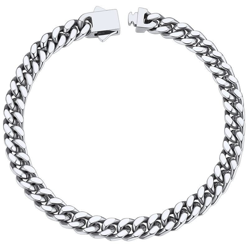 Stylish Retro Stainless Steel Miami Cuban Link Chain Necklace for Men – Hip-Hop Style
