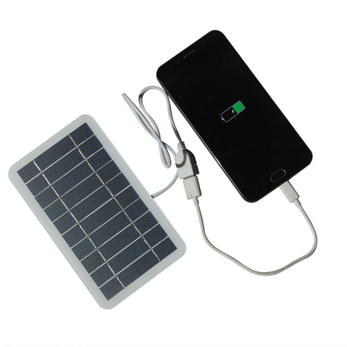 Polycrystalline Silicon 2W 5V Solar Panel – Portable Outdoor Power Source and Mobile Phone Charger