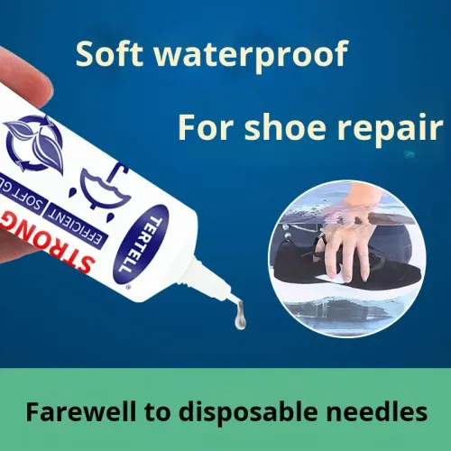 (Repair Glue,5PC)Multifunctional Shoe Glue Repair Kit, Quick Drying Strong Adhesive for Sneakers Boots Leather, Transparent Waterproof Flexible Bonding for Sole Separation, Heels & Handbags