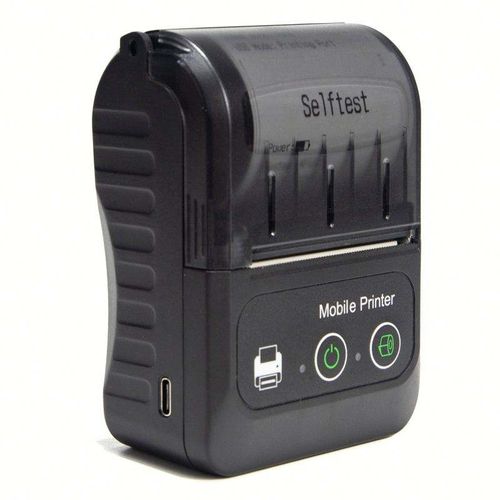 2-Inch 58mm Paper Width Portable Mini Thermal Receipt Printer — Bluetooth & USB Interface with Battery for Takeout, Cashier & Retail POS