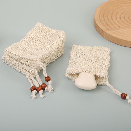Foaming Soap Mesh Bag, Reusable Soap Saver Pouch for Facial Cleansing and Bathing, Home Bathroom Accessory