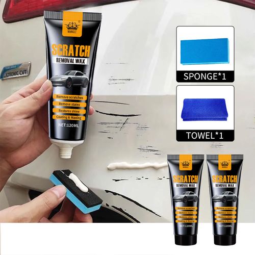 Car Scratch Remover Paste – Deep Scratch Repair Compound and Polishing Wax for Vehicles