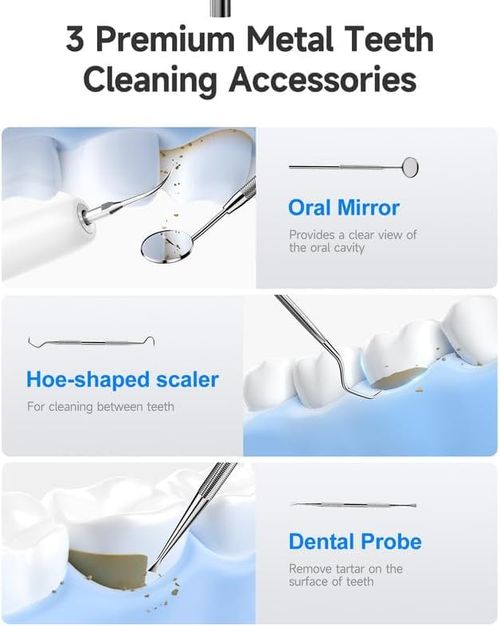 Home Ultrasonic Electric Teeth Cleaning Instrument, Daily Oral Care Tool