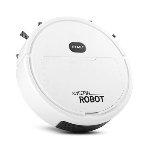 3 in 1 Robot Vacuum Mop, Robot Vacuum and Mop, with High Capacity Battery and Double Sided Brush, Mini Sweeping Robot,